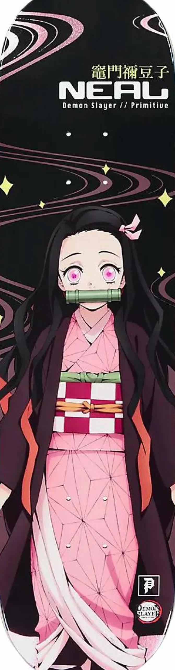 Demon Slayer - Demon Slayer x Primitive Nezuko Kamado Neal 8.38” Skateboard Deck (Deck Only)