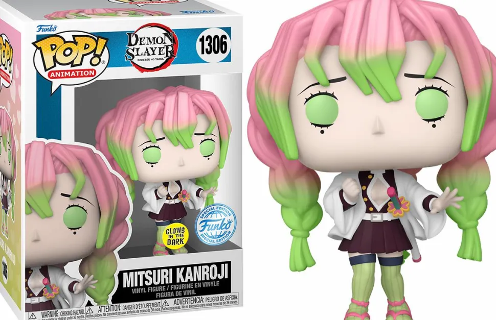 Demon Slayer - Mitsuri Kanroji Glow-in-the-Dark Pop! Vinyl Figure