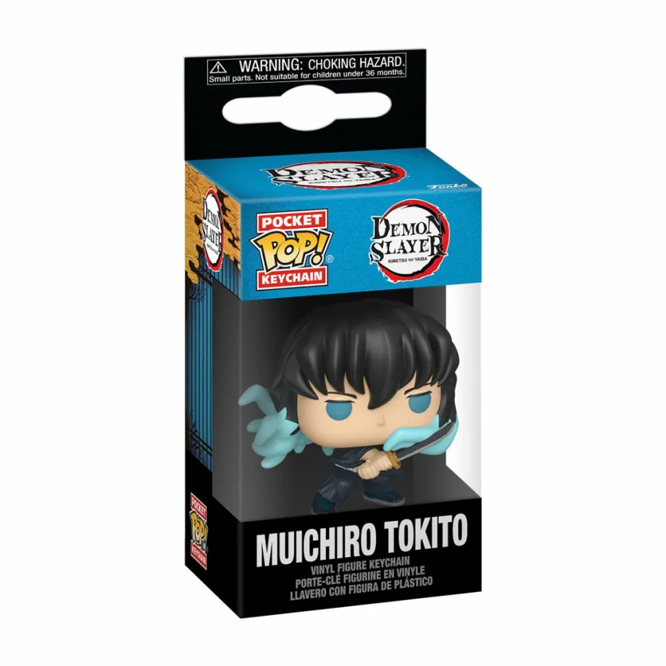 Demon Slayer - Muichiro Tokito (Attack) Pop! Pocket Keychain