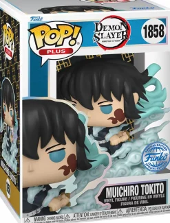 Demon Slayer - Muichiro Tokito (Mist Breathing) Pop! Plus Vinyl Figure in Acrylic Pop! Protector (Popcultcha Exclusive)