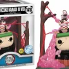Demon Slayer - Nezuko in Web Deluxe Glow-in-the-Dark Pop! Vinyl Figure