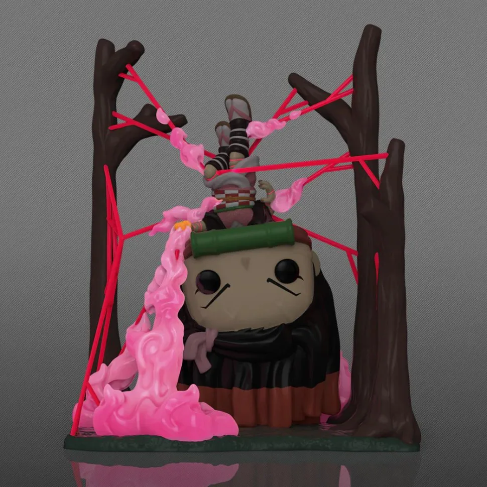 Demon Slayer - Nezuko in Web Deluxe Glow-in-the-Dark Pop! Vinyl Figure