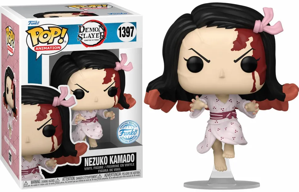 Demon Slayer - Nezuko Kamado Leaping Pop! Vinyl Figure
