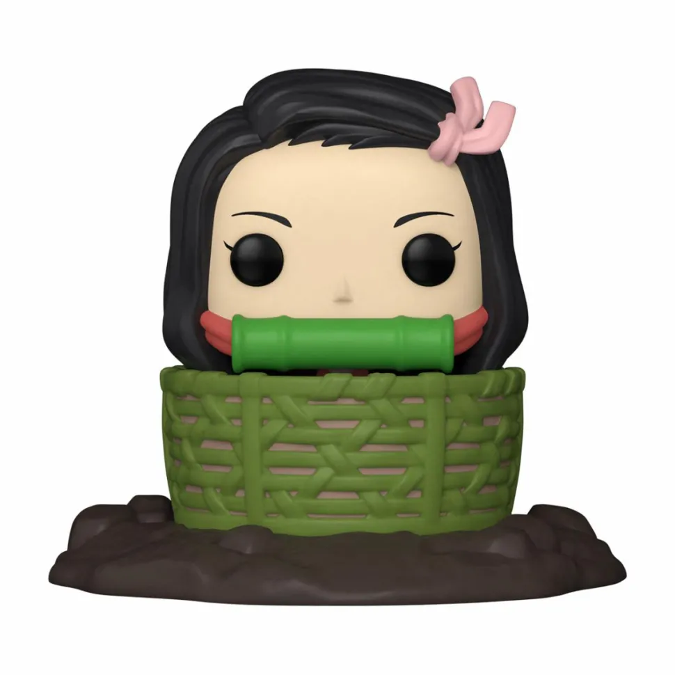 Demon Slayer - Nezuko Kamado in Basket Deluxe Pop! Vinyl Figure