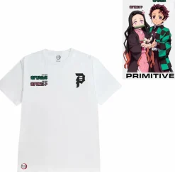 Demon Slayer - Primitive x Demon Slayer Kamado White T-Shirt