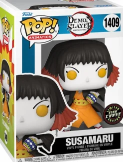 Demon Slayer - Susamaru Pop! Vinyl Figure in Acrylic Pop! Protector (Chase Variant)
