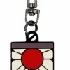 Demon Slayer - Tanjiro's Hanafuda Earring Keychain