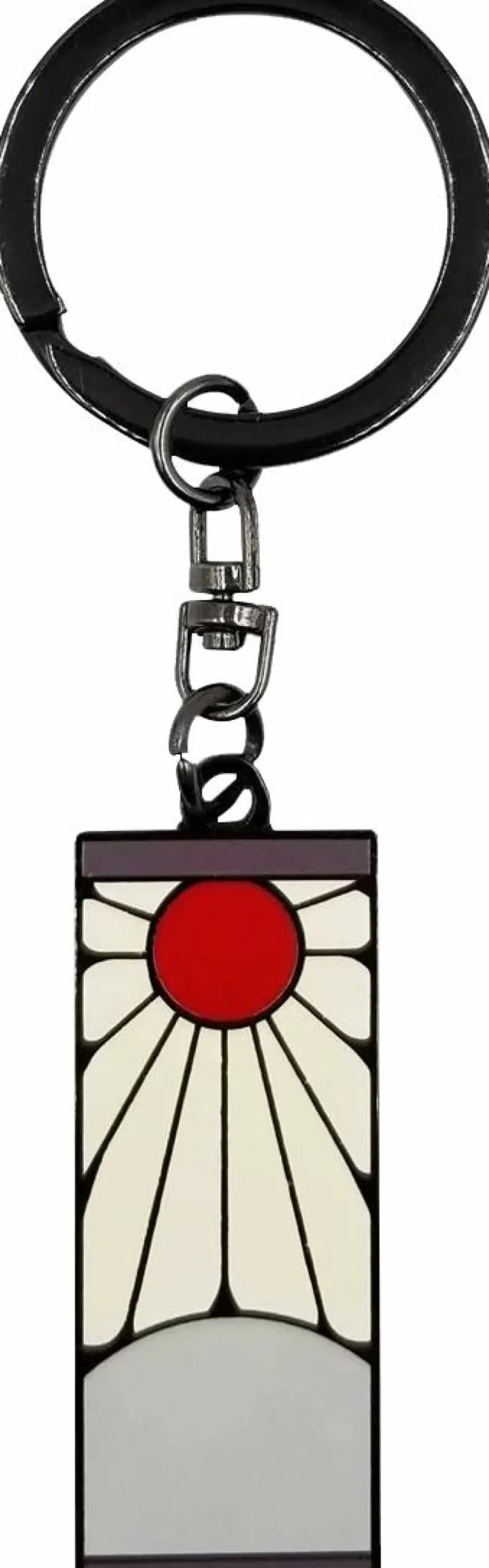 Demon Slayer - Tanjiro's Hanafuda Earring Keychain