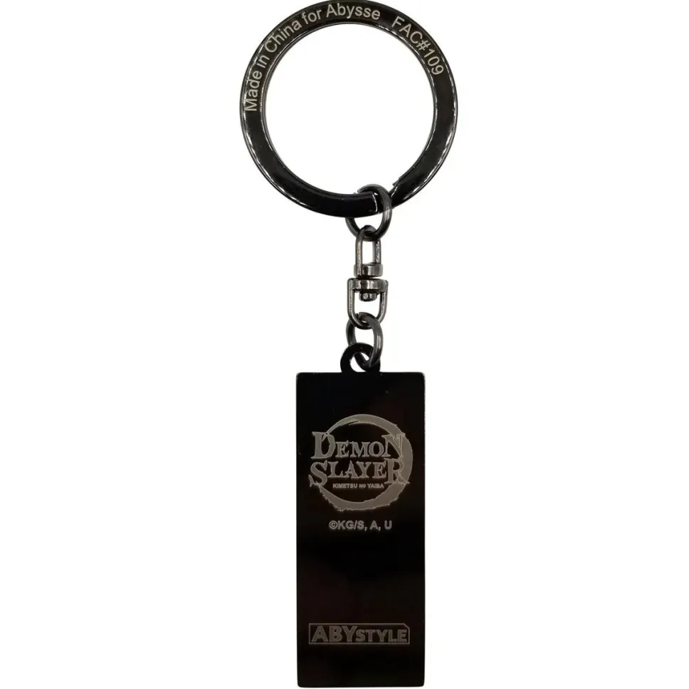 Demon Slayer - Tanjiro's Hanafuda Earring Keychain