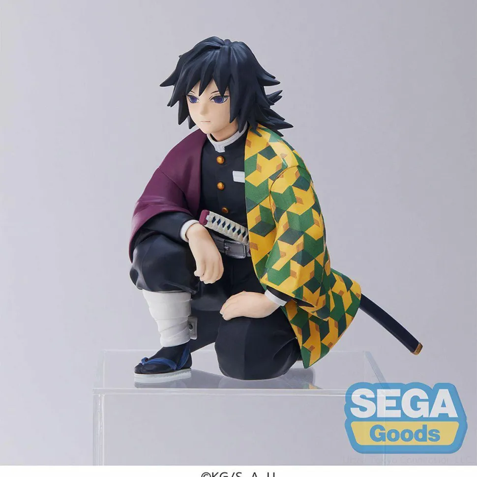 Demon Slayer - Tomioka Hashira (Hashira Meeting) Premium Perching 4” PVC Statue