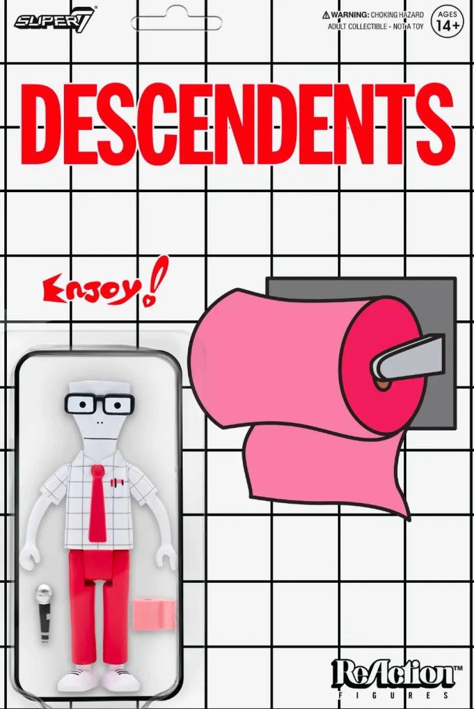 Descendents - Enjoy! Milo ReAction 3.75” Action Figure