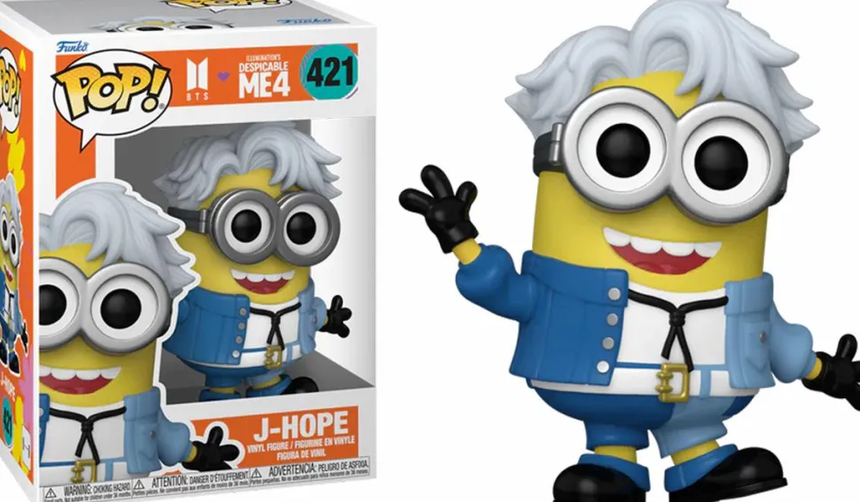 Despicable Me 4 x BTS - BTS ARMY Pop! Vinyl Bundle (Set of 7)