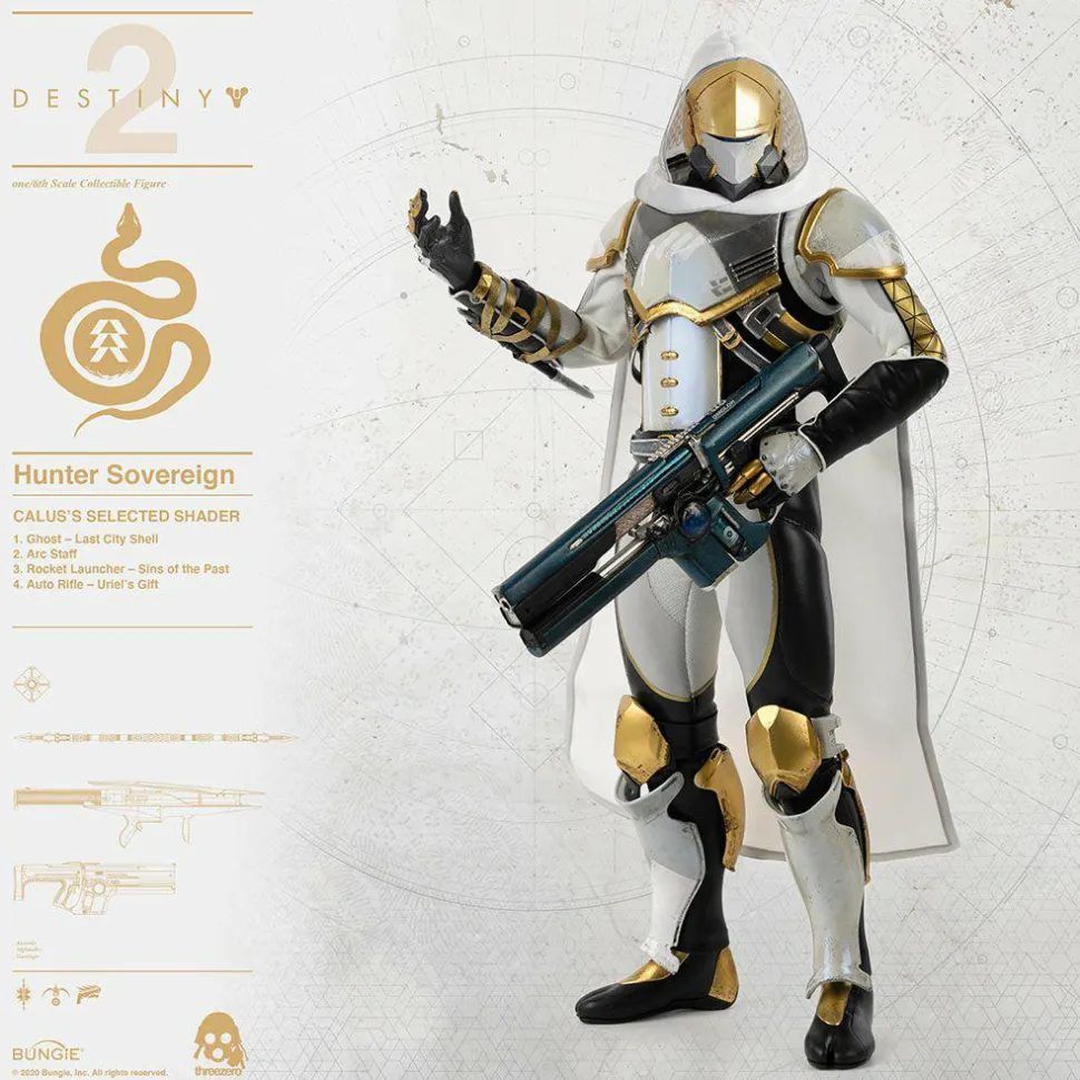 Destiny 2 - Hunter Sovereign Calus’s Selected Shader 1/6th Scale Action Figure