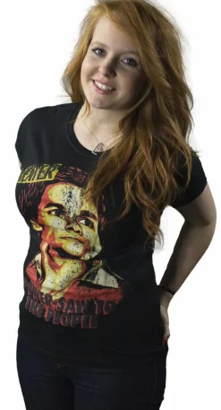 Dexter - Black Power-Saw To The People Female T-Shirt