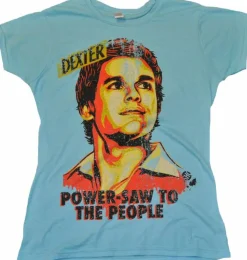 Dexter - Blue Power-saw to the People Female T-Shirt