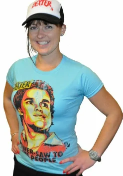 Dexter - Blue Power-saw to the People Female T-Shirt