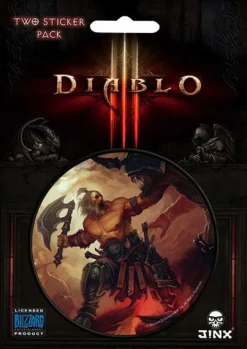 Diablo 3 - Barbarian Class Sticker