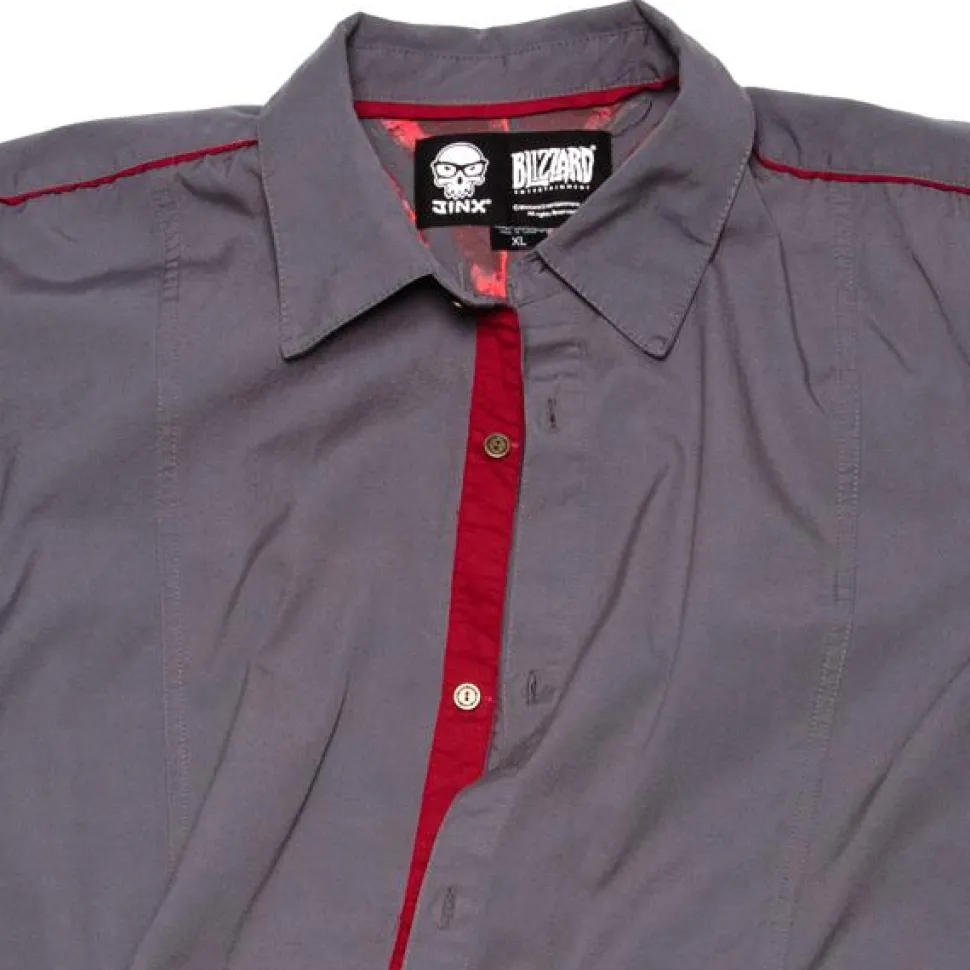 Diablo 3 - Woven Charcoal Shirt (Unisex)