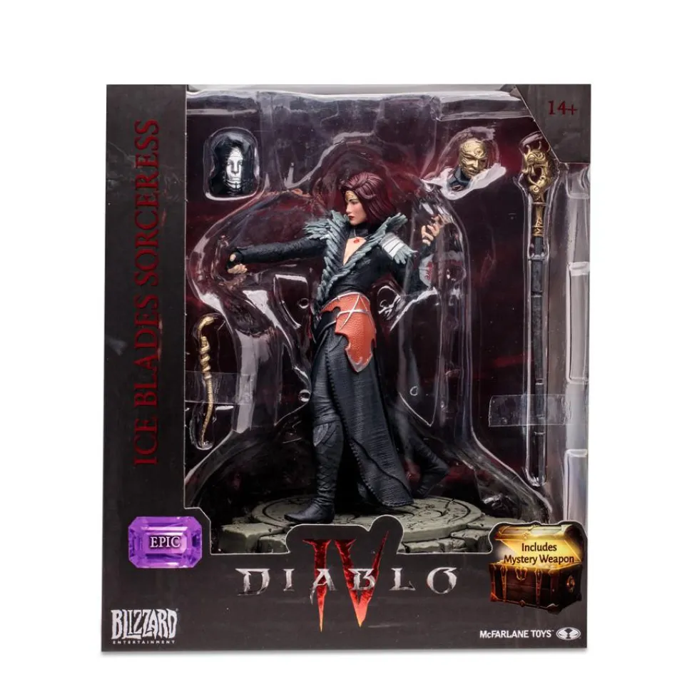 Diablo IV - Ice Blades Sorceress (Epic) 1/12th Scale Posed Figure