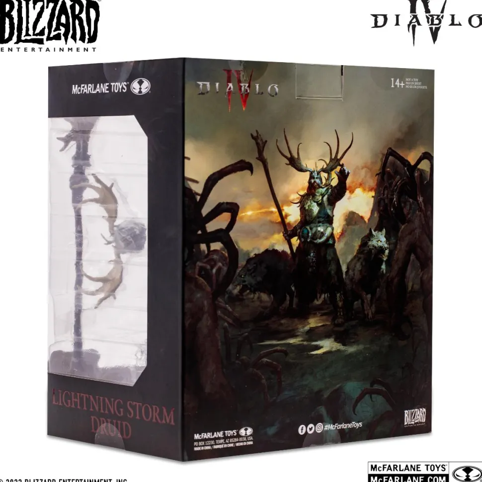 Diablo IV - Lightning Storm Druid (Epic) 1/12th Scale Posed Figure