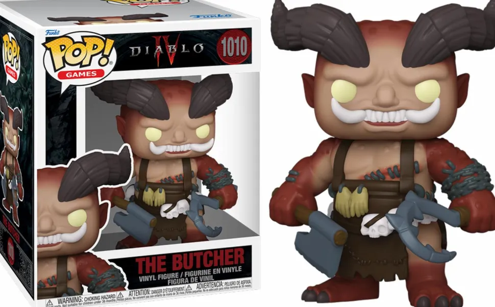 Diablo IV - The Butcher Super Sized 6" Pop! Vinyl Figure