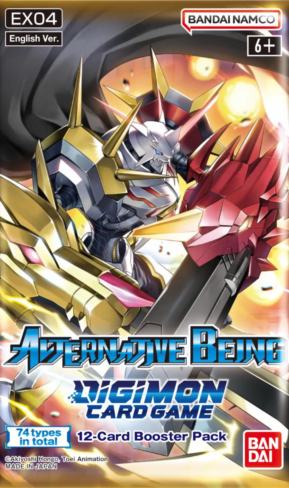 Digimon - Alternative Being Card Game Booster Pack (12 Cards)