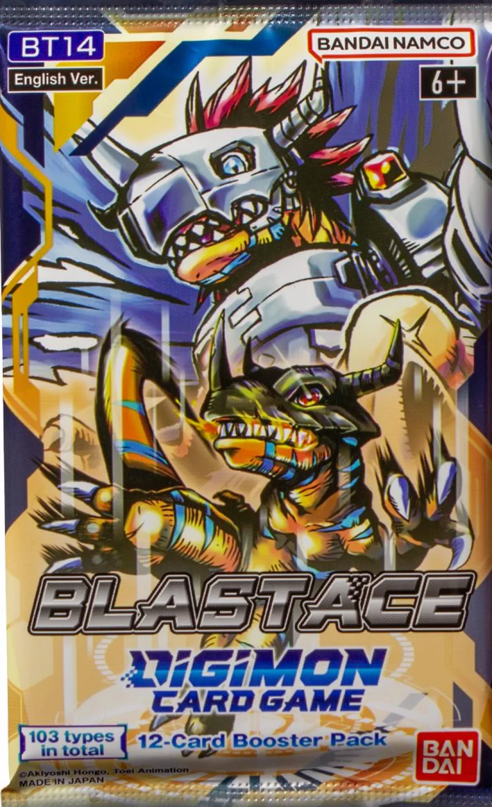 Digimon - Card Game Blast Ace BT14 Booster Pack (12 Cards)