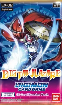 Digimon - Digital Hazard Card Game Booster Pack (12 Cards)