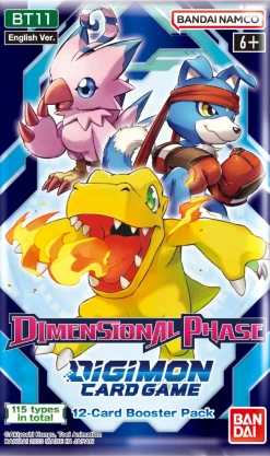 Digimon - Dimensional Phase Card Game Booster Box (24 Packs)