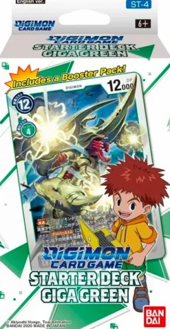 Digimon - Giga Green Card Game Starter Deck