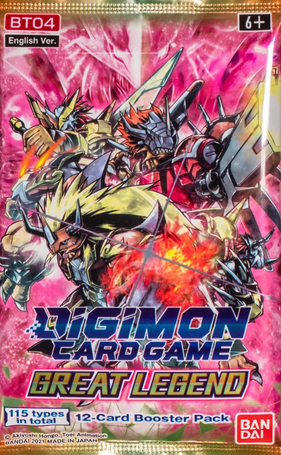 Digimon - Great Legend Card Game Booster Pack (12 Cards)
