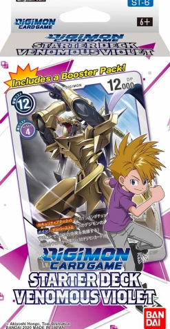 Digimon - Venomous Violet Card Game Starter Deck