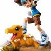 Digimon Adventure (1999) - Yagami Taichi & Agumon 20th Anniversary G.E.M. 4" PVC Statue
