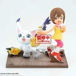 Digimon Adventure - Hikari & Tailmon DXF Adventure Archives 4" PVC Statue
