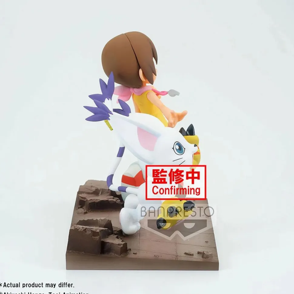 Digimon Adventure - Hikari & Tailmon DXF Adventure Archives 4" PVC Statue
