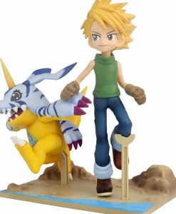Digimon Adventure - Yamato & Gabumon DXF Adventure Archives 5" PVC Statue