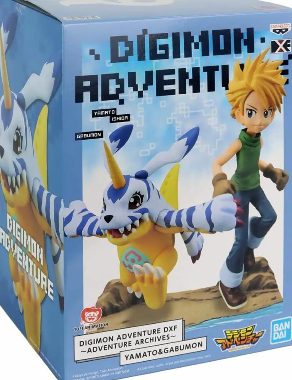 Digimon Adventure - Yamato & Gabumon DXF Adventure Archives 5" PVC Statue