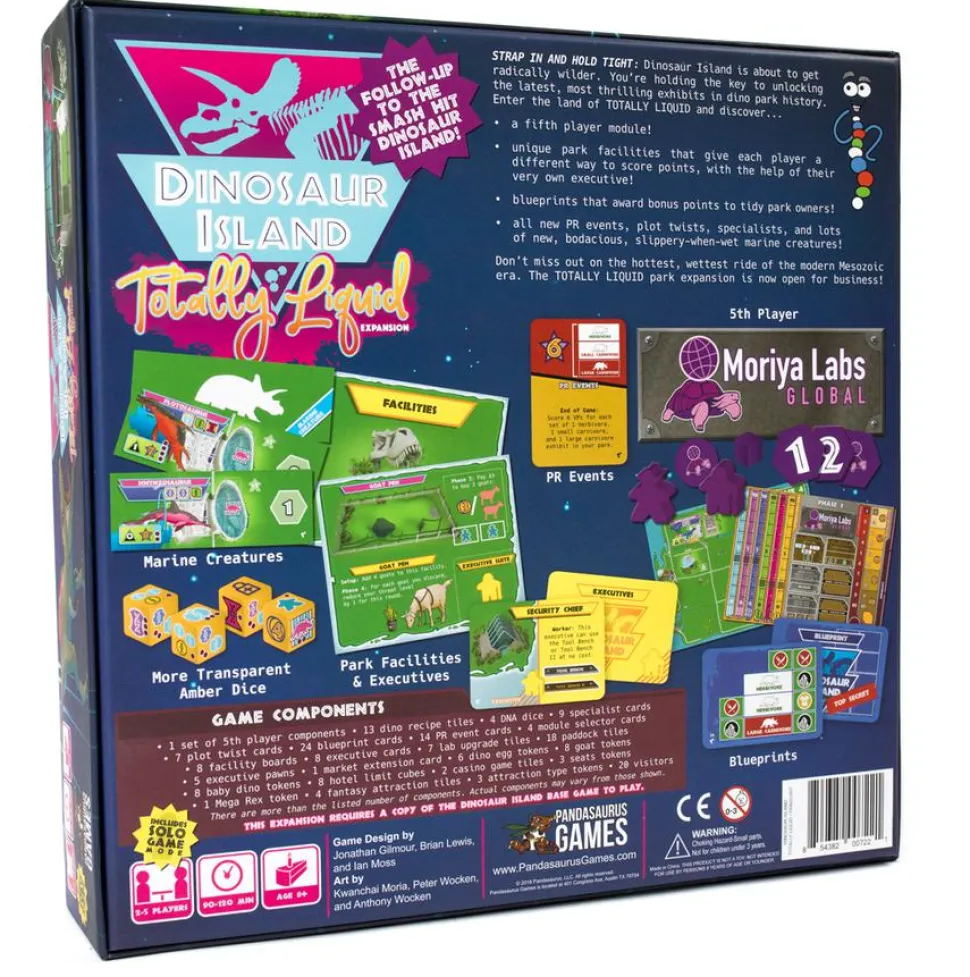 Dinosaur Island - Totally Liquid Board Game Expansion