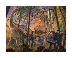 Dinosaurs - Curious Fine Art Print Vincent Hie