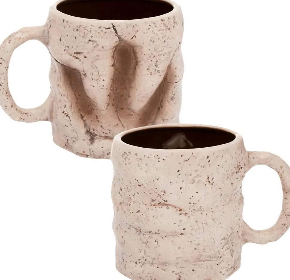 Dinosaurs - Dinosaur Footprint Sculpted Ceramic Mug
