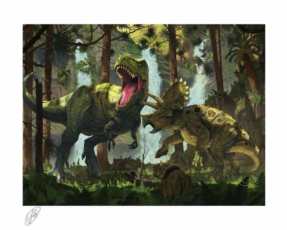 Dinosaurs - Protection Fine Art Print Vincent Hie