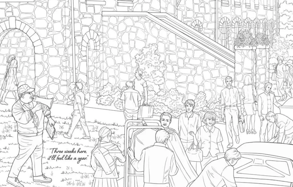 Dirty Dancing - The Official Colouring Book Paperback Book