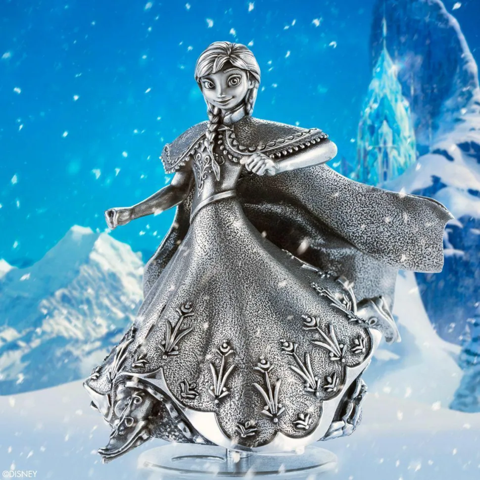 Disney - Anna 4.5” Pewter Music Carousel