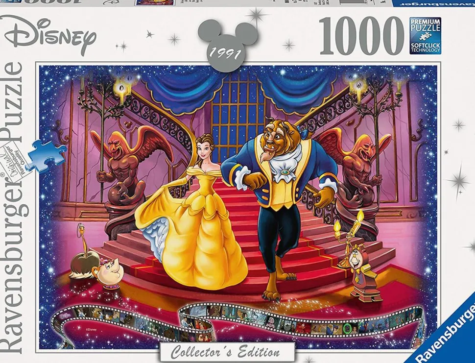 Disney - Beauty and the Beast 1991 1000 Piece Jigsaw Puzzle (Collector’s Edition)