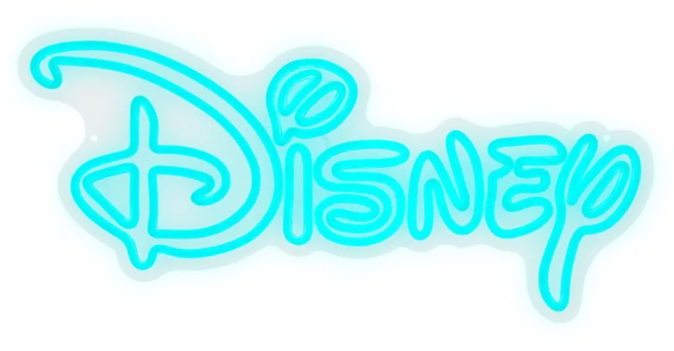 Disney - Blue Disney Neon Sign