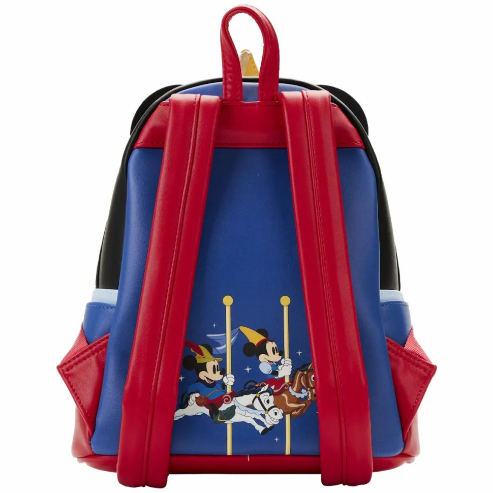 Disney - Brave Little Tailor Minnie Cosplay 10” Faux Leather Mini Backpack