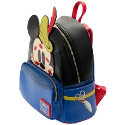 Disney - Brave Little Tailor Mickey Cosplay 10” Faux Leather Mini Backpack
