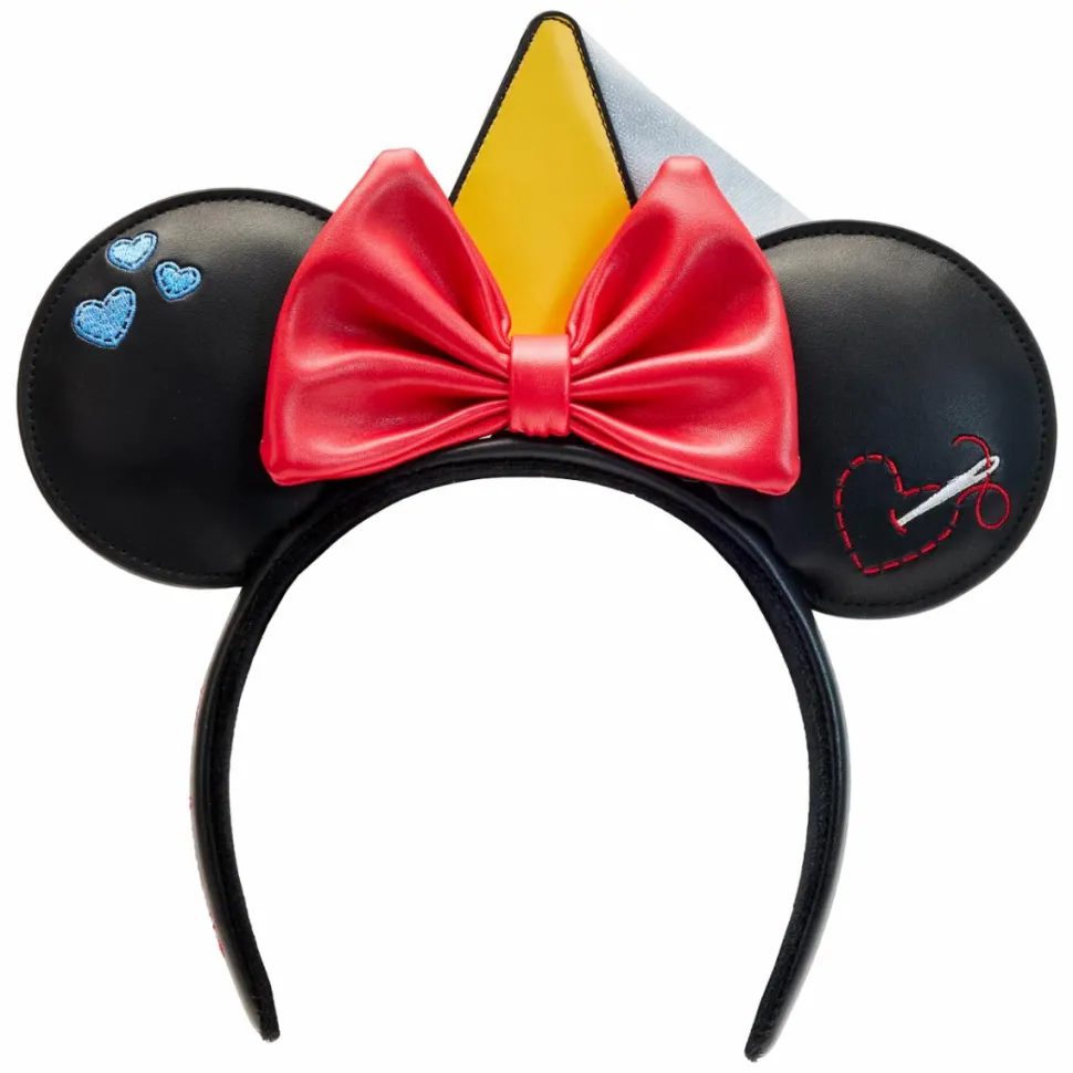 Disney - Brave Little Tailor Minnie Ears Faux Leather Headband