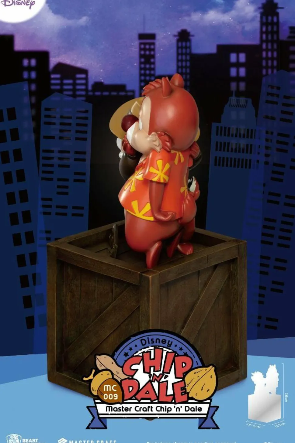 Disney - Chip n Dale Master Craft 14” Statue