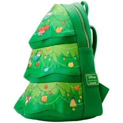 Disney - Chip ’n’ Dale Tree Ornament Figural 13” Faux Leather Mini Backpack